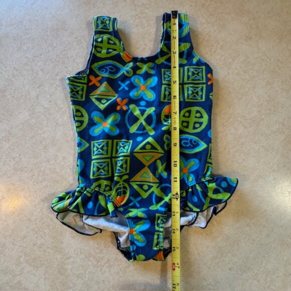 Bubble & Squeak by Flap Happy Swimsuit sz 3 - Picture 5 of 6